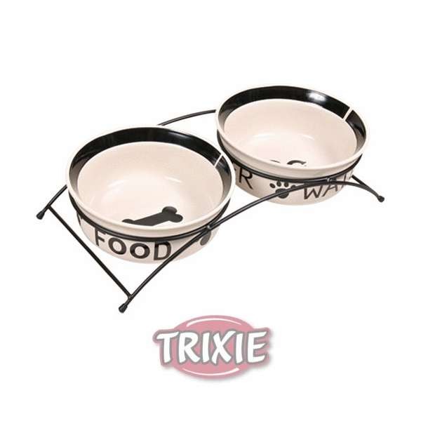 Trixie Eat On Feet Napf-Set - 2 x 0,6 L