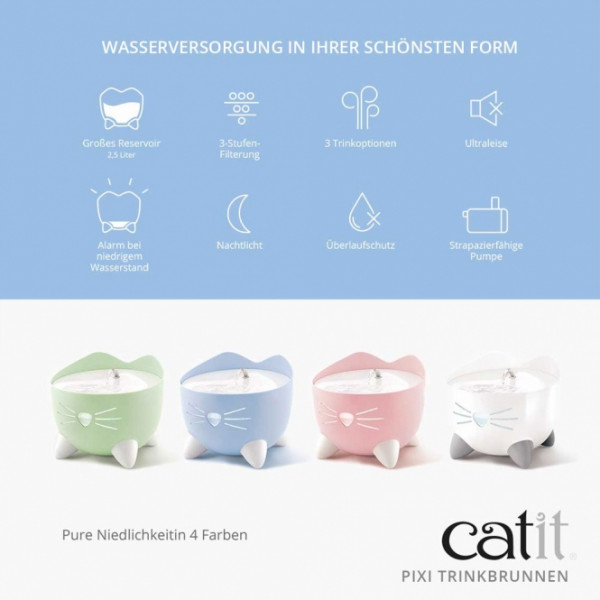 Catit PIXI Trinkbrunnen - Rosa