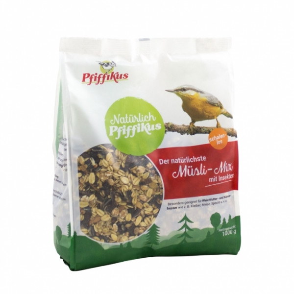 Natürlich Pfiffikus Müsli-Mix mit Insekten 1kg