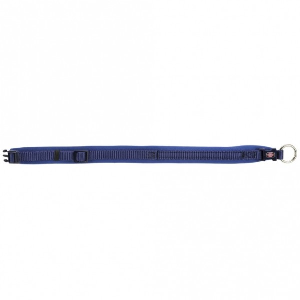 Trixie Premium Halsband, extra breite Neopren Polsterung - indigo/royalblau - 27-35 cm/10 mm